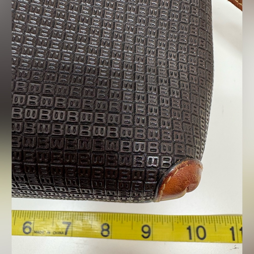 BALLY Vintage Brown and Black Crossbody - Picture 13 of 15